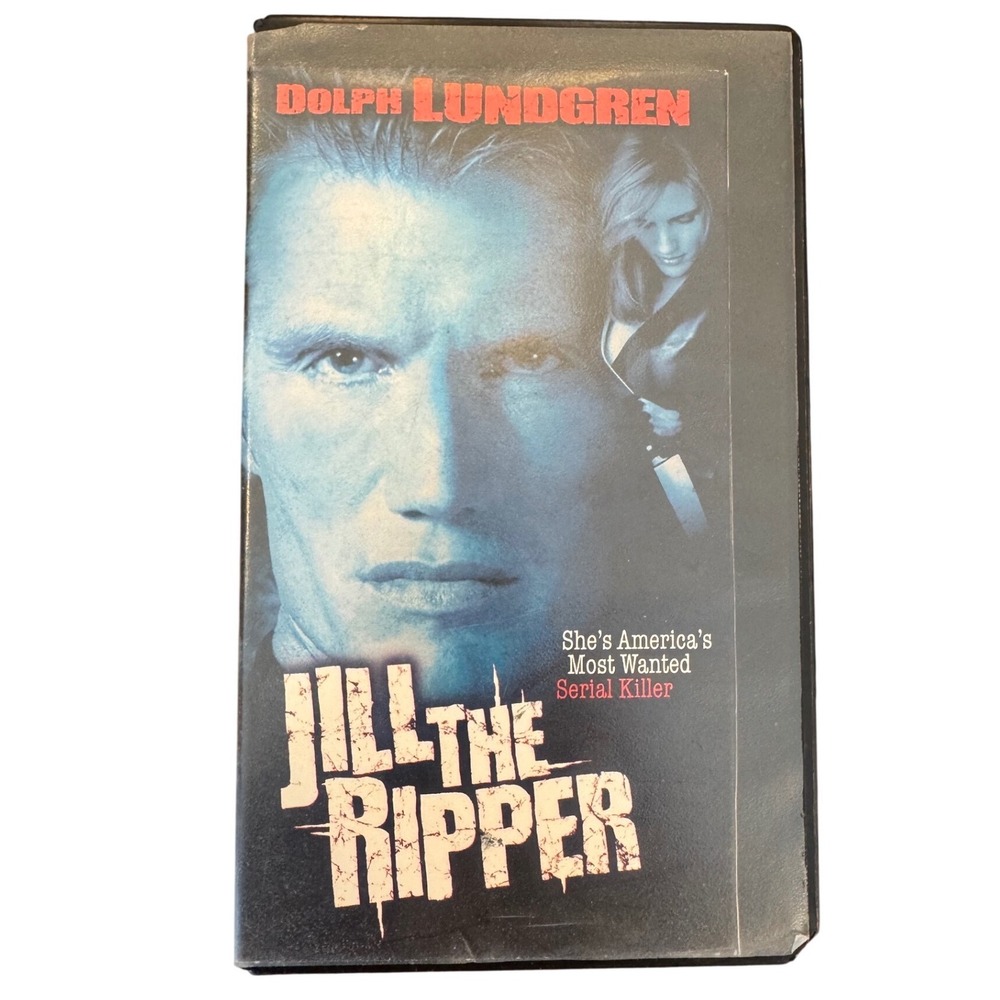 Jill the Ripper VHS Dolph Lundgren 1999 Columbia TriStar Home Video Untested